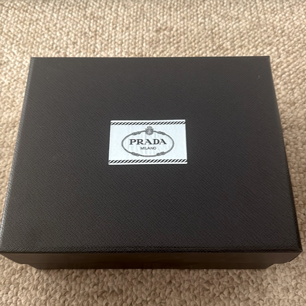 Authentic Prada paper gift box. Perfect condition.